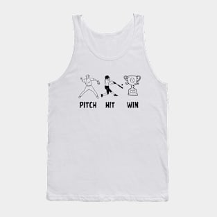 Pitch Hit Win Tank Top